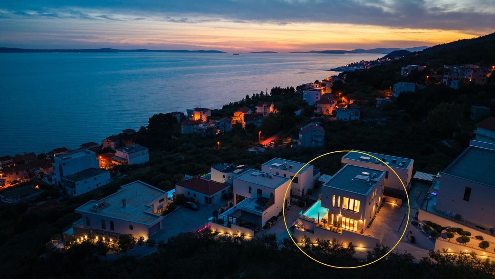 New! Ocean View Villa Jesenice (Split-Dalmatia) Exterior foto