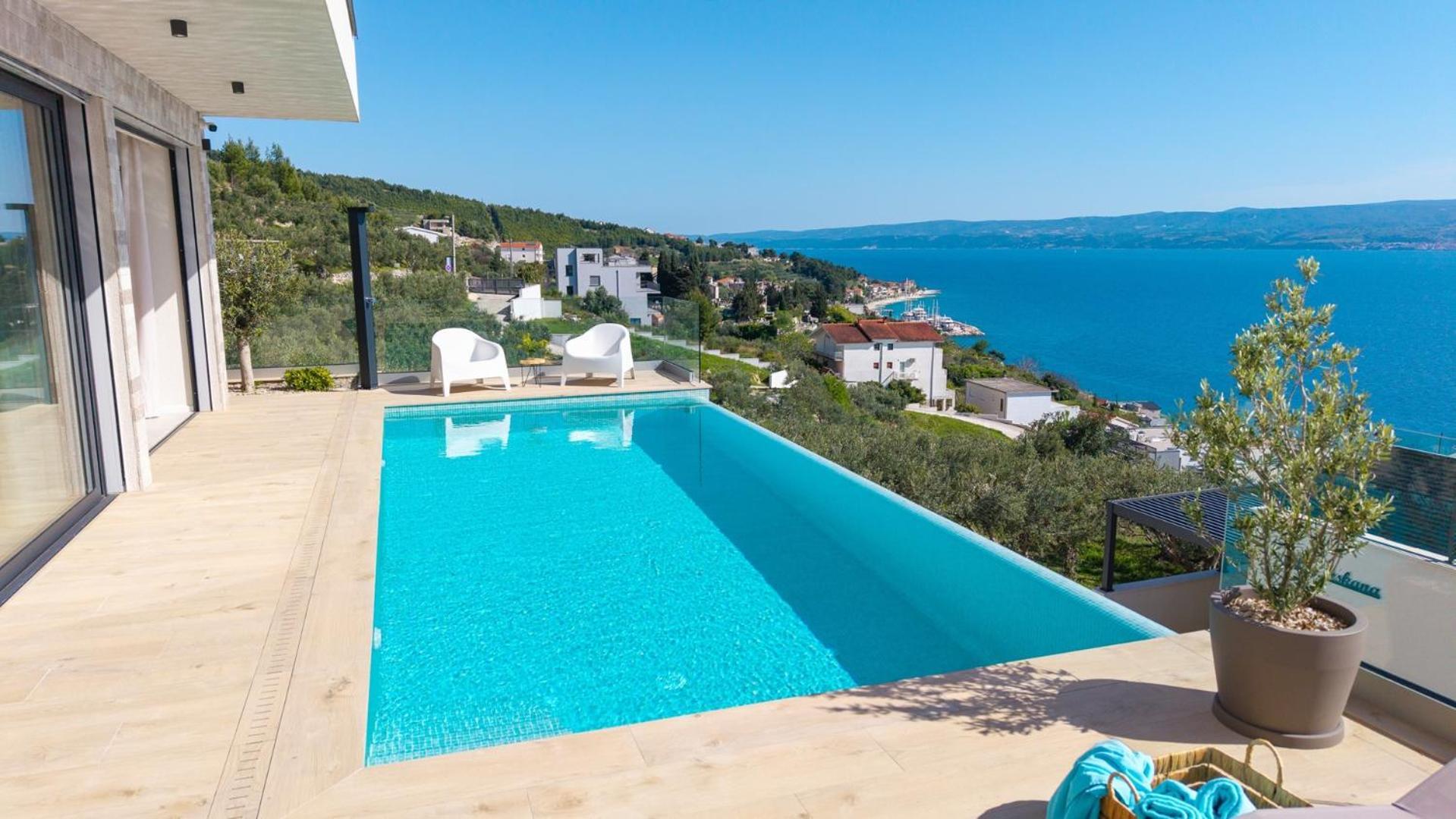 New! Ocean View Villa Jesenice (Split-Dalmatia) Exterior foto